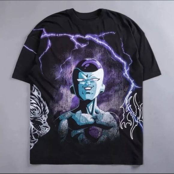Darc Sport x Dragon Ball Z "Frieza Energy" Oversized Tee - Picture 1 of 7